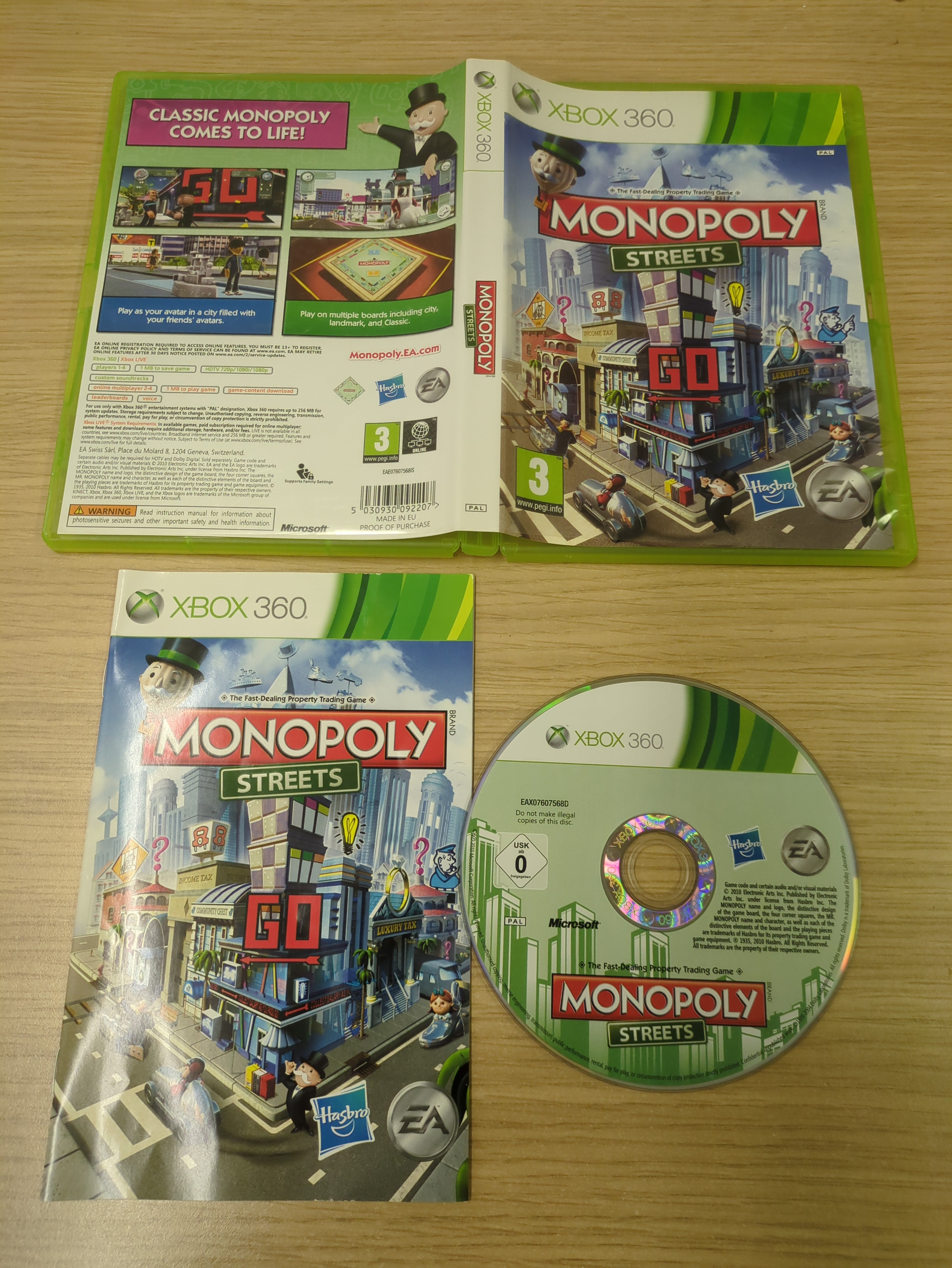 Monopoly Streets Xbox 360 game Monopoly Streets Xbox 360 game